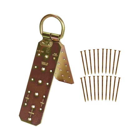 Falltech Reuseable Roof Anchor Hinged 5000 lb Capacity 7410